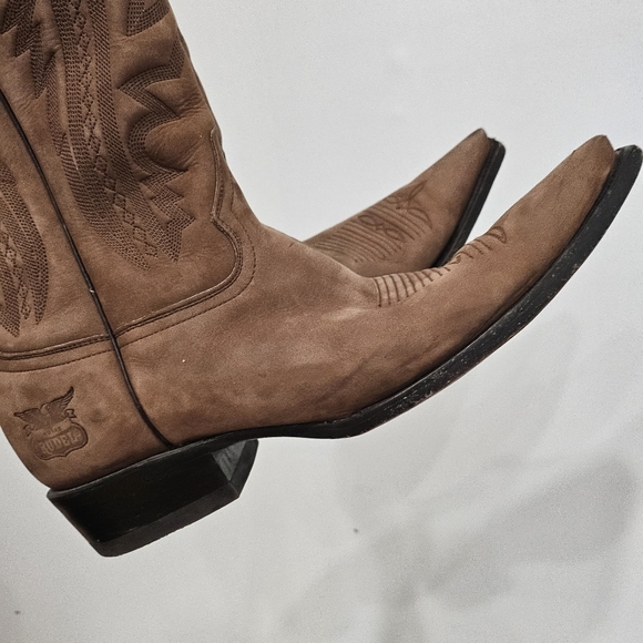 Rudel Western Boots Embroidered Pointed Toe Cowboy Boots Men's Size 9.5 - Picture 13 of 16